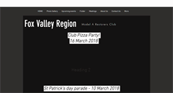 Desktop Screenshot of foxvalleymarc.com